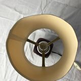 70' lamp in wood and chrome