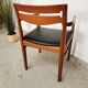 Set de 4 chaises scandinaves vintage teck