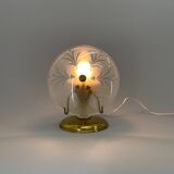 1940s unique small table lamp from italy