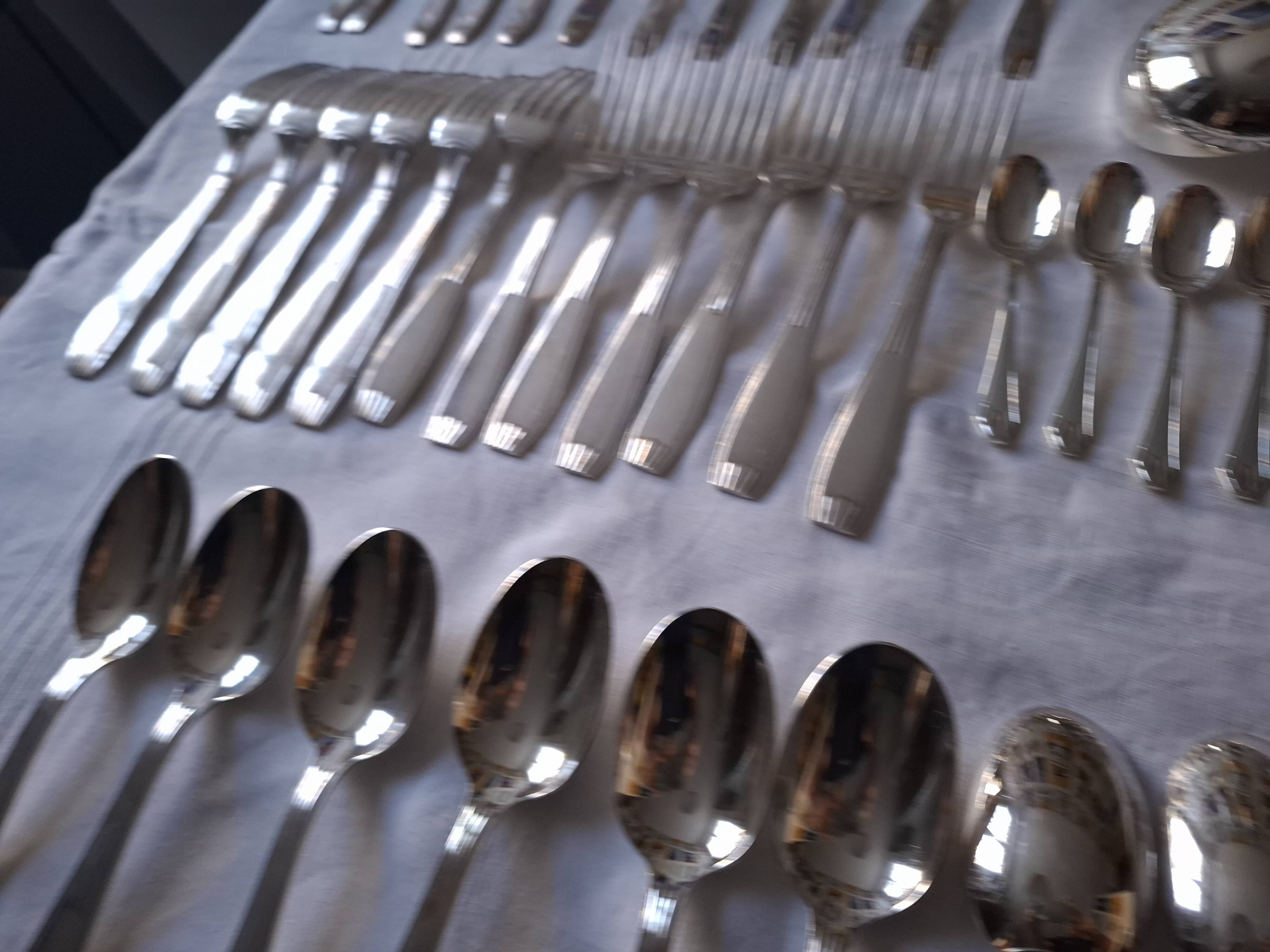 Alfemide christofle 49-piece cutlery set