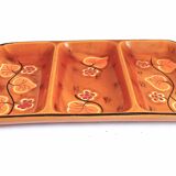 Poët Laval ceramic compartment dish 1960s