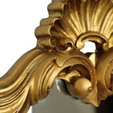 Vintage Gold Mirror Baroque Style Classic Crested Mirror 61cm