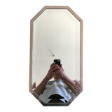 Beveled octagonal mirror