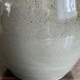 Green vintage ceramic vase