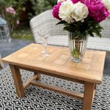 Antique oak coffee table