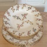 Quatre assiettes Louis XV de Sarreguemines