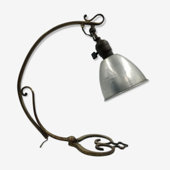 Art deco lamp in brass and bronze 20/30s