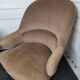Fauteuil crapaud en acajou style Louis Philippe
