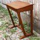 Wooden school desk and chair, 1950s