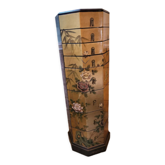 Lacquered Asian column