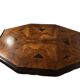 Art Deco dining table with marquetry