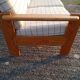 Sofa and armchair in solid pine