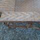 Chaise longue bambou et rotin 1900