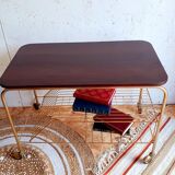 Vinyl coffee table