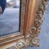 Miroir doré époque restauration 125x92