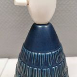 Table lamp from Danish Søholm, model 1011, in blue glaze