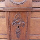 Commode style Louis XVI en chêne