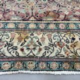 Vintage turkish rug 220x150 cm carpet central anatolian