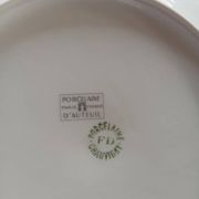 Very rare complete table service of 40 pieces – "Bistrot" model by Jacques Lobjoy for Auteuil porcelain, circa 1970.