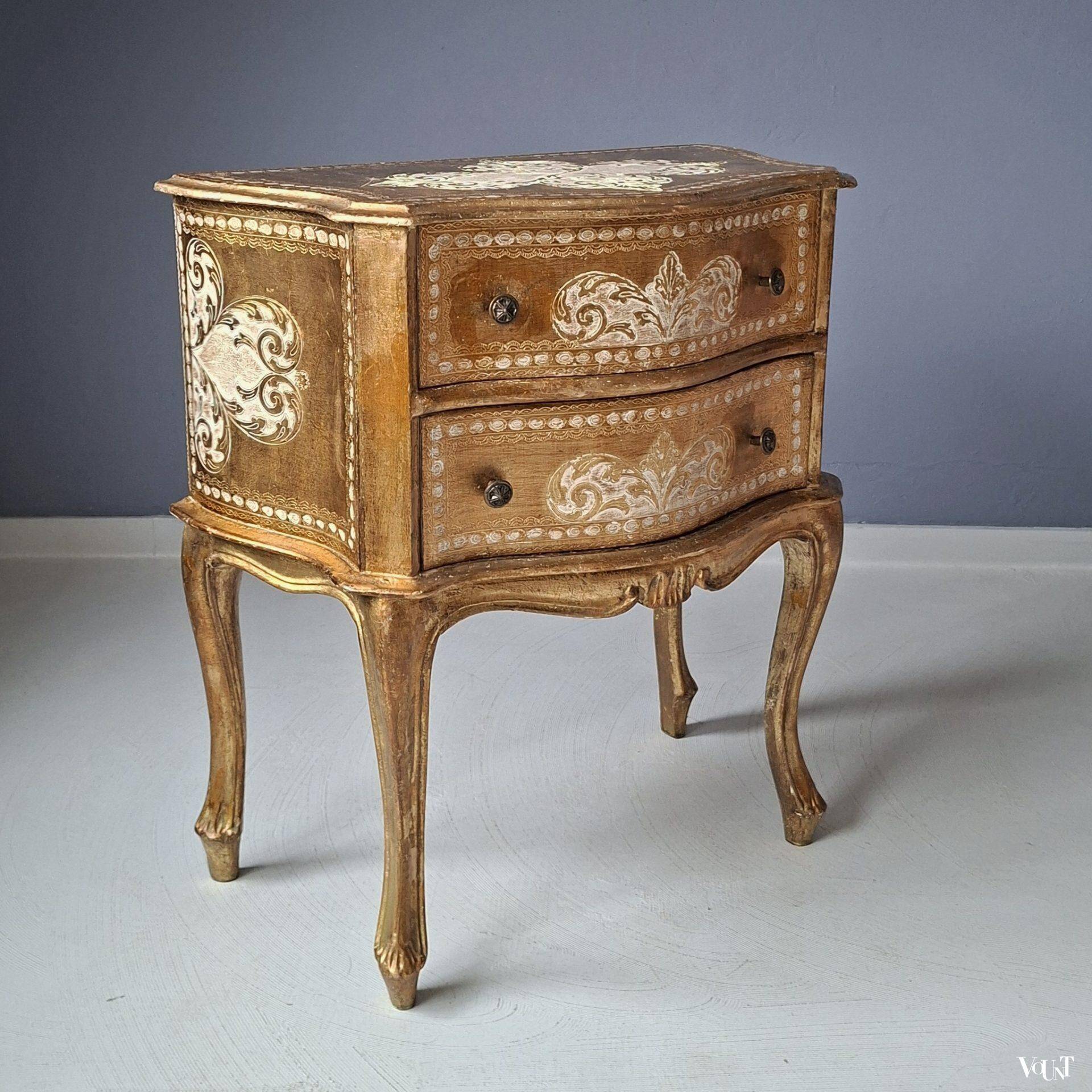Florentine "gilded" commode, 1960s