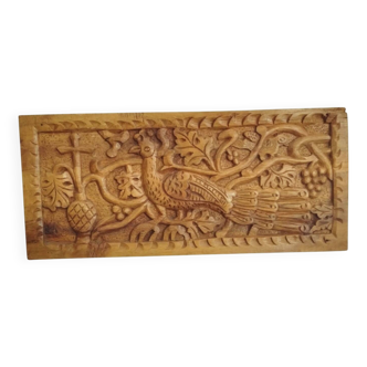 Decorative wooden panel
