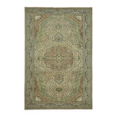 Turkish Wool Vintage Kayseri Rug 201 cm x 305 cm