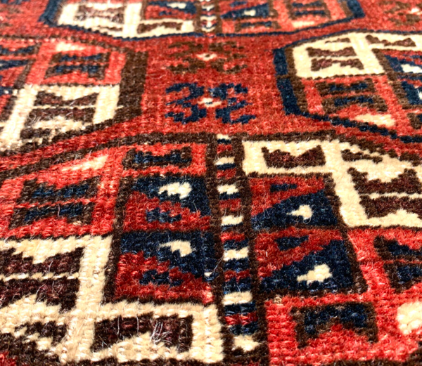 Old Turkman carpet 177x117cm