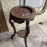 Old pedestal table