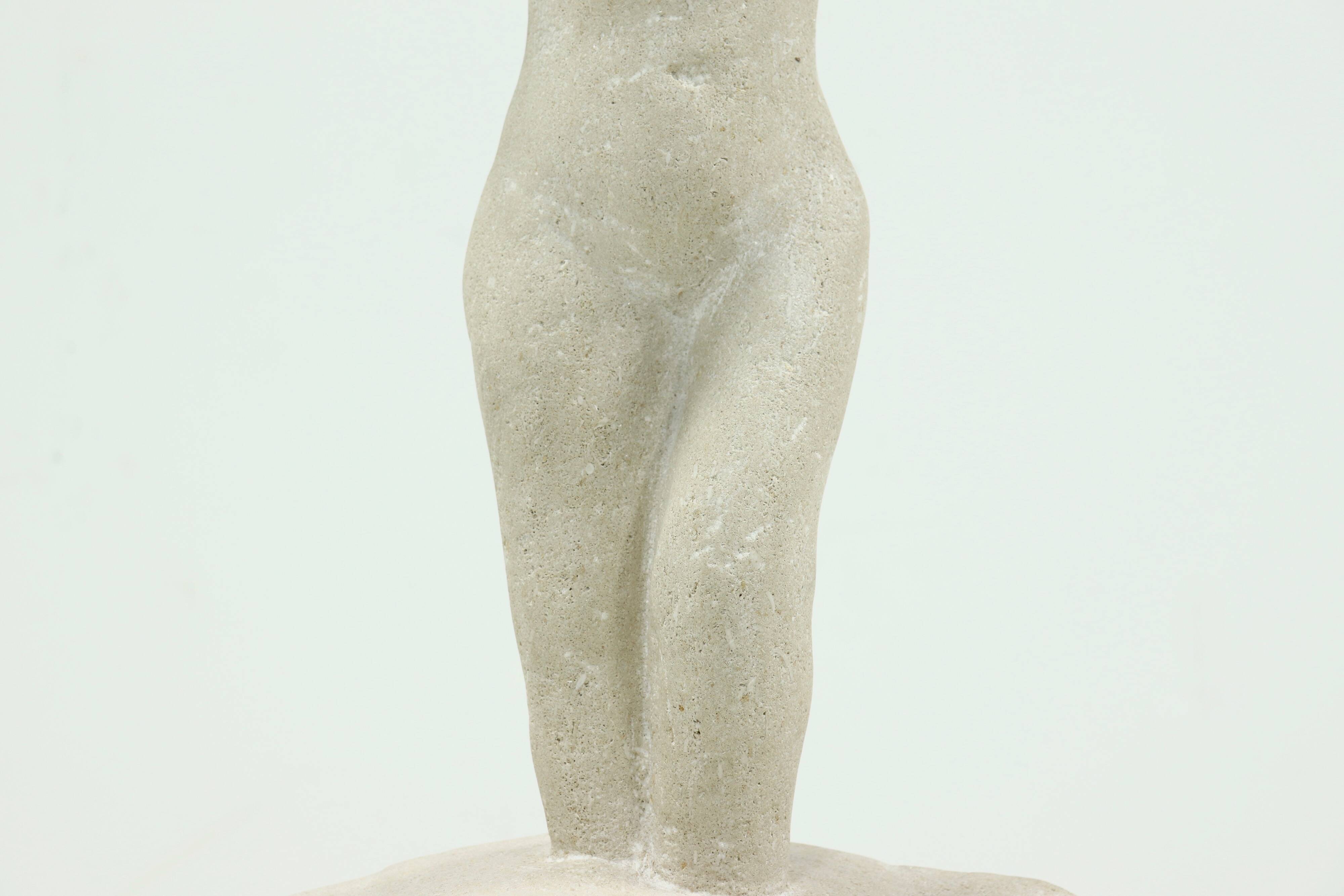 Belgian Limestone Decorative Sculpture 1970s