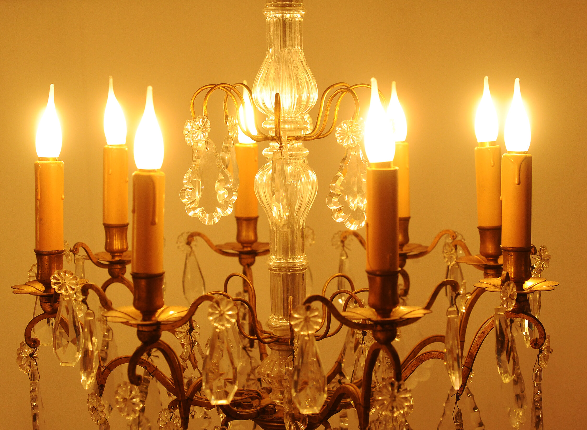 19th branch stamp chandelier