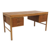 Bureau scandinave en teck et en chêne, Suède, 1960