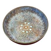 Contemporary hollow dish with celtic decoration