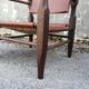 Fauteuil Safari cuir et simili cuir