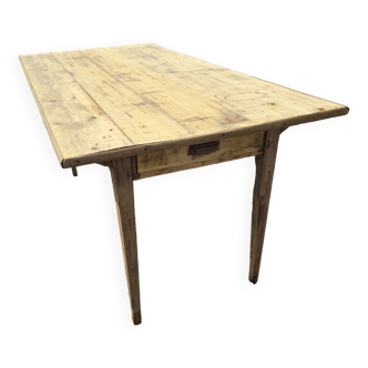 Table de ferme pied fuseau