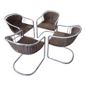 Chaises cantilever par - 1970s