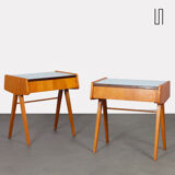 Pair of bedside tables attributed to Frantisek Jirak, 1970