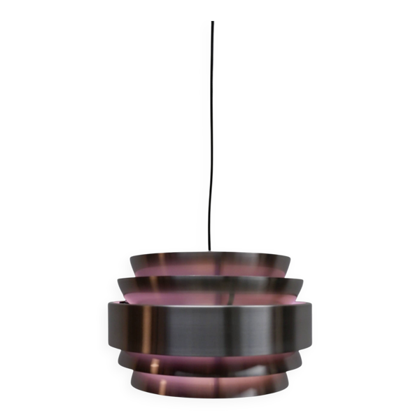 Lampe suspendue vintage Lakro Holland, années 1970