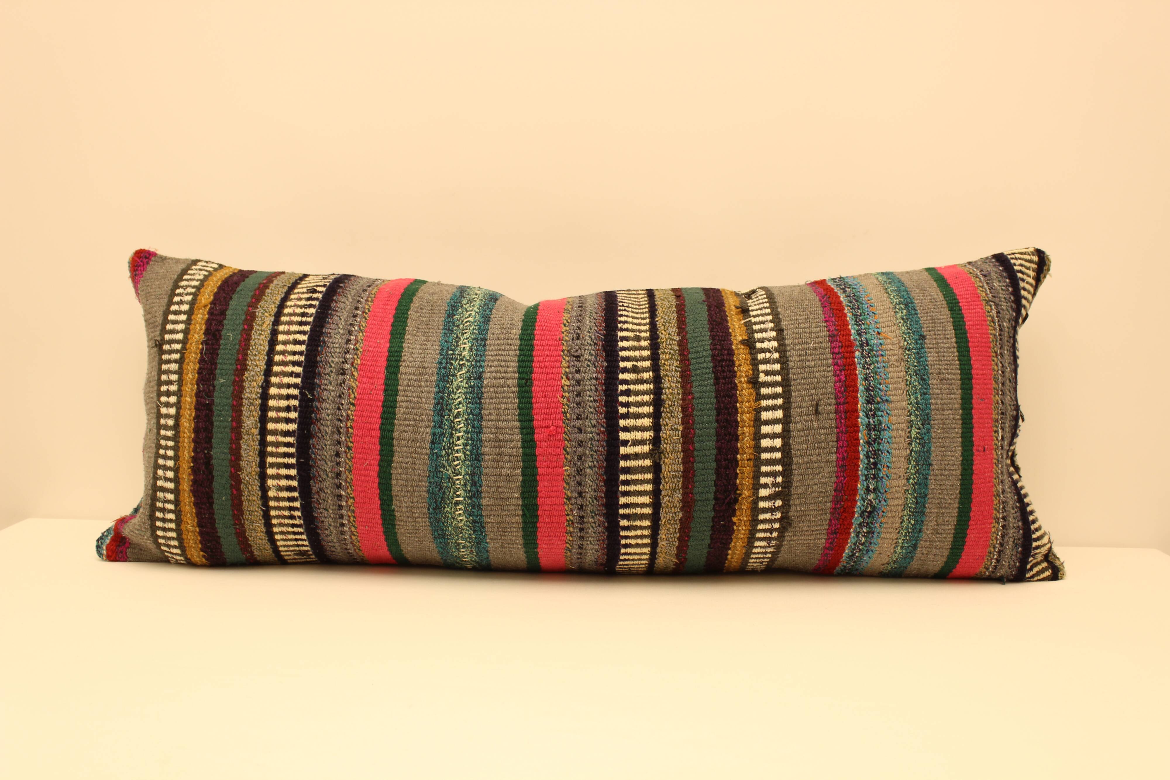 Turkish kilim pillow,35x90 cm,BD-27.