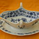 Porcelain saucière germany meissen germany.