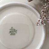 White & gold porcelain coffee cups