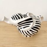 Striped elephant teapot