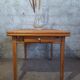 1950s dining table with sliding extensions