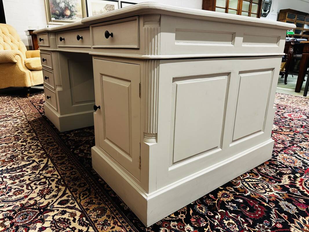 Classic English Grey Desk Partnerdesk