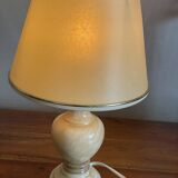 Pink marble lamp