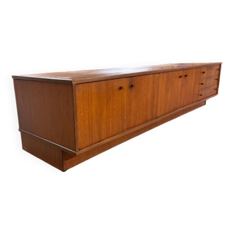Vintage Scandinavian teak sideboard with drawers
