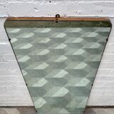 Vintage dressing wall mirror, 46x105cm