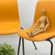 Duo de chaises vintage, enfants , écoliers, 🧡Grofilex 90’s