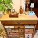 Workshop cabinet with drawers