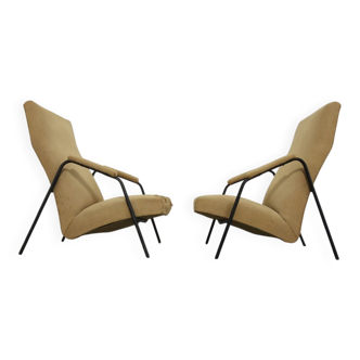 Modernariato Armchairs by Alf Svensson for Ljung Industrier, 1950s, Set of 2