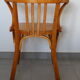 Baumann light beech armchair